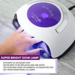 BELLANAILS Professional LED Gel Nail Lamp for Home or Salon Use