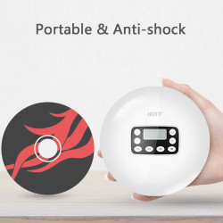 HOTT Bluetooth 5.0 Portable CD Player