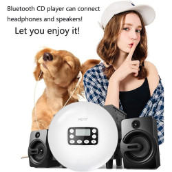 HOTT Bluetooth 5.0 Portable CD Player