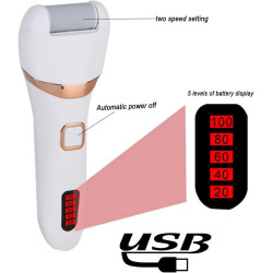 Electric Callus Remover,Rechargeable Pedicure Tools Electronic Foot File