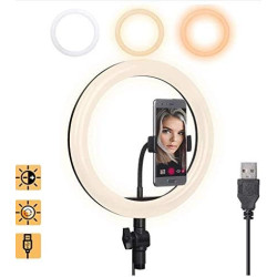 Ring Light 10 Inches -...